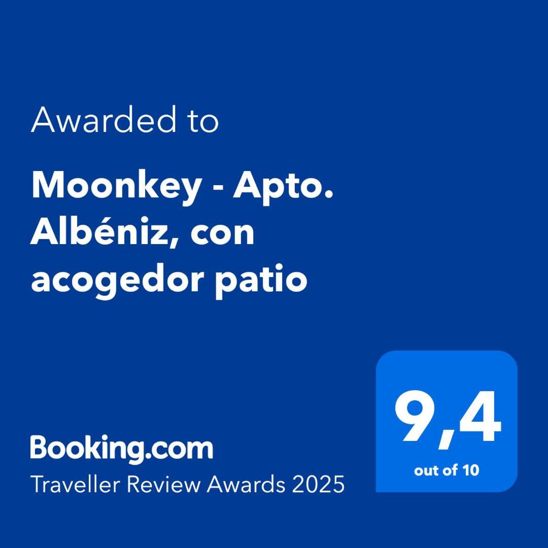 Moonkey - Apto. Albeniz, Con Acogedor Patio Alicante Dış mekan fotoğraf